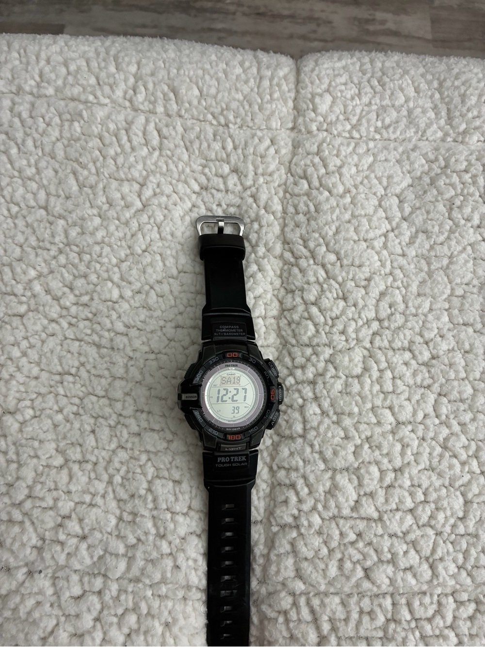 Casio Pro Trek PRG-270 Black Digital Sport Watch